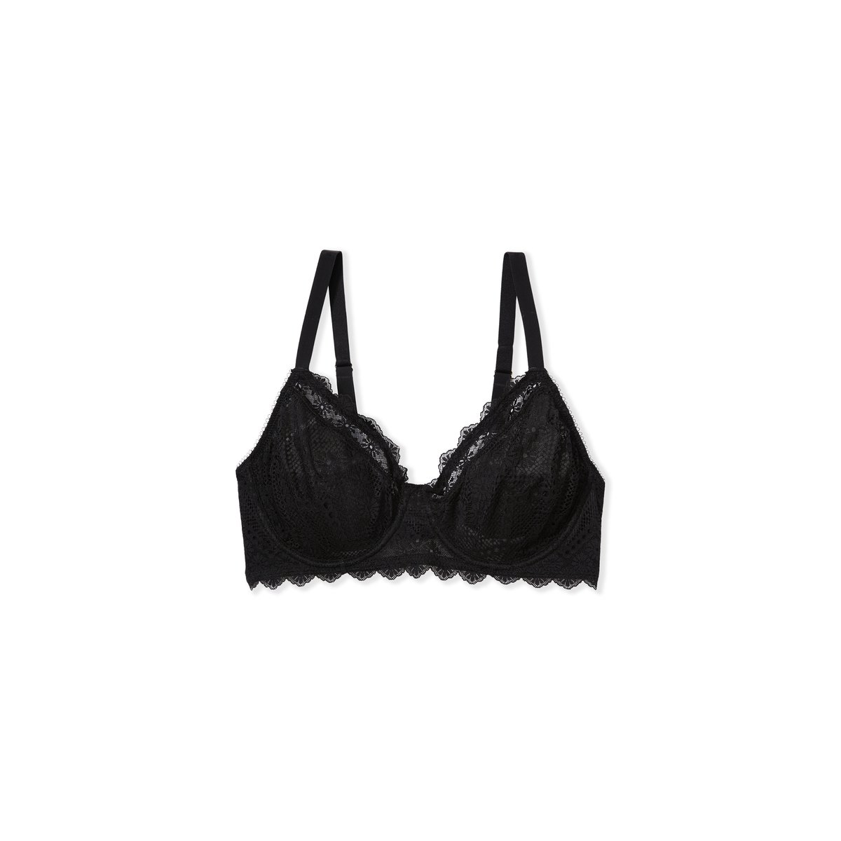 Soutien-gorge sans coques minimizer ECLIPSE noir, ETAM