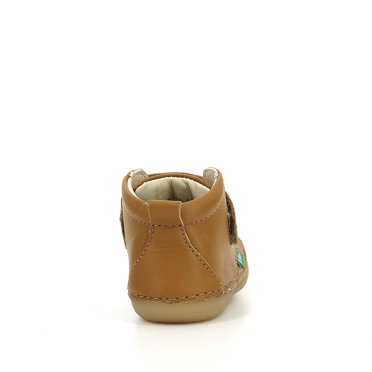 Scarpine primi passi patta a strappo Sabio cammello chiaro, KICKERS