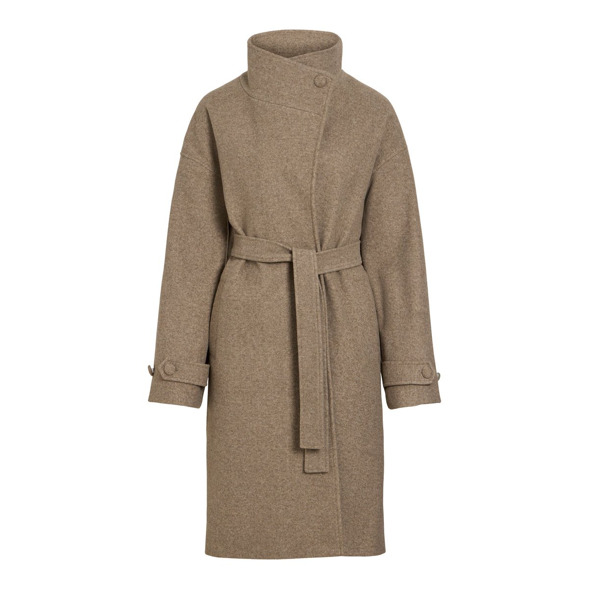 Manteau marron - dark natural melange1, VILA