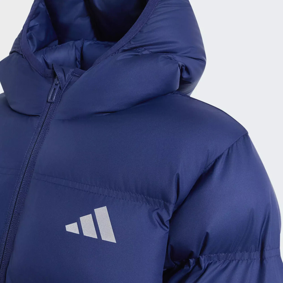 Donsjas met kap blauw, ADIDAS SPORTSWEAR