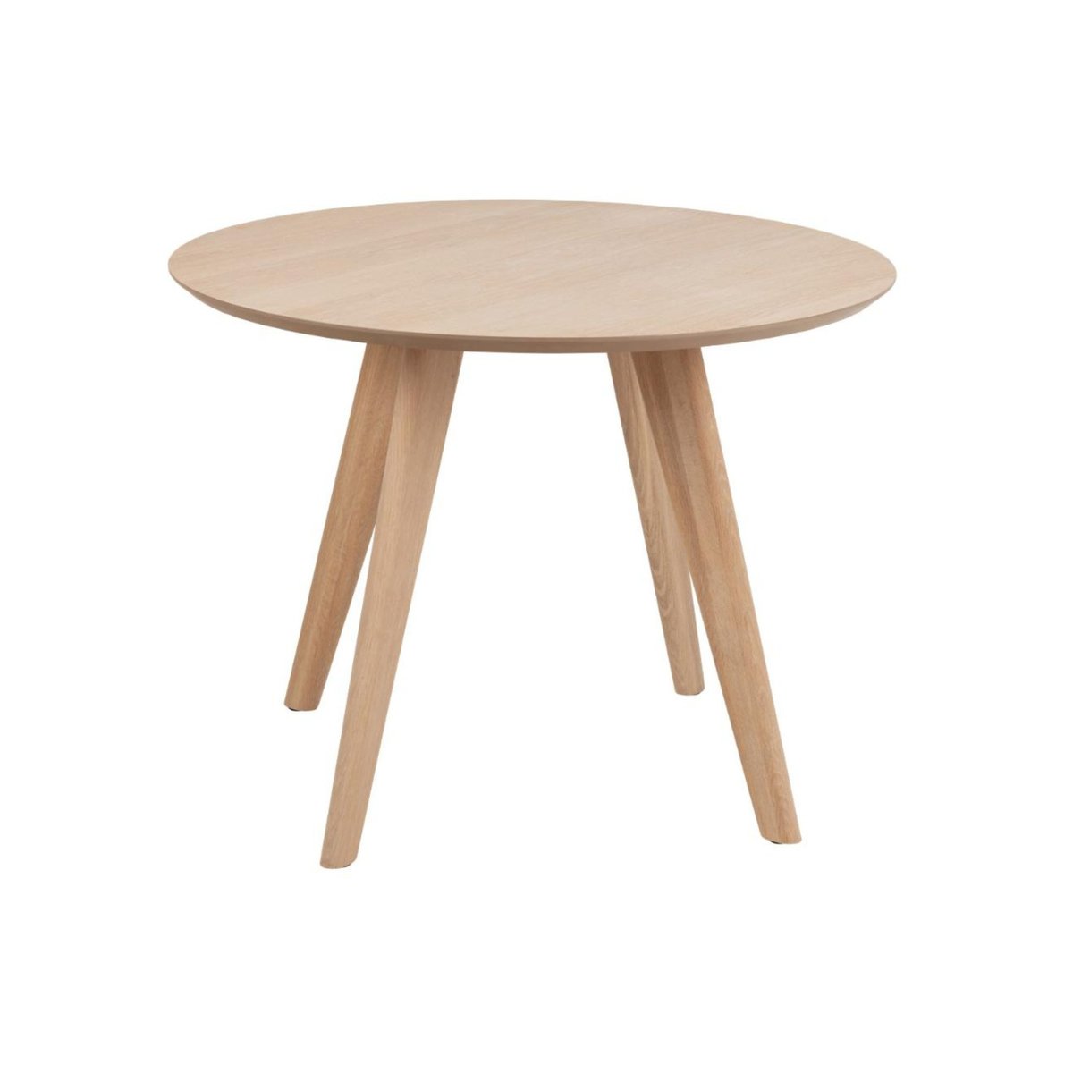 Table de salle à manger chêne blanchi L100 4 personnes - TIWI bois clair, HELLIN, DEPUIS 1862