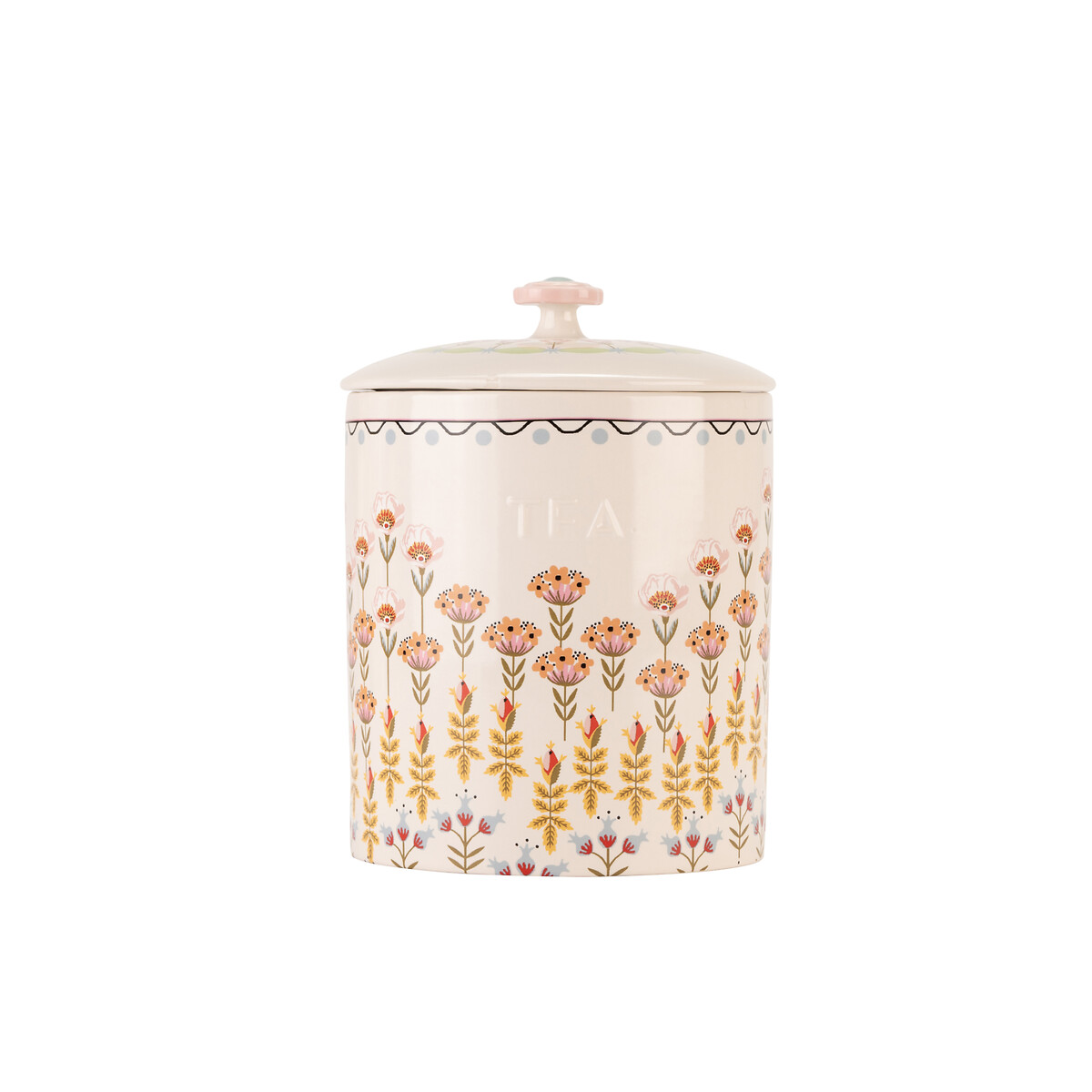 Painted Table Ceramic Tea Storage multi-coloured, CATH KIDSTON
