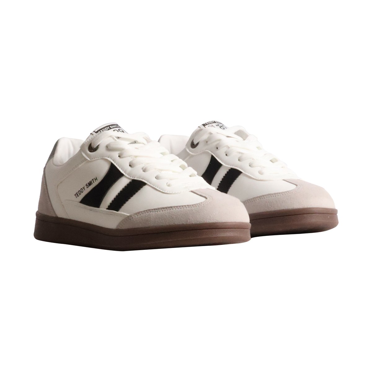 Basket Cuir Teddy Smith blanc, TEDDY SMITH