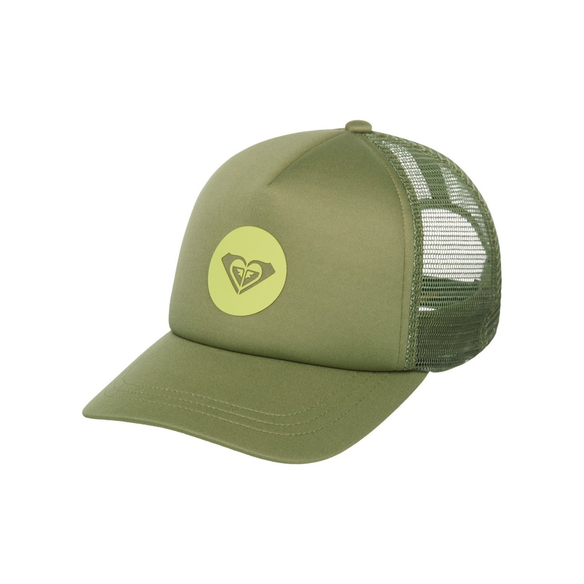 Casquette trucker BRIGHTER DAY. vert oil green, ROXY