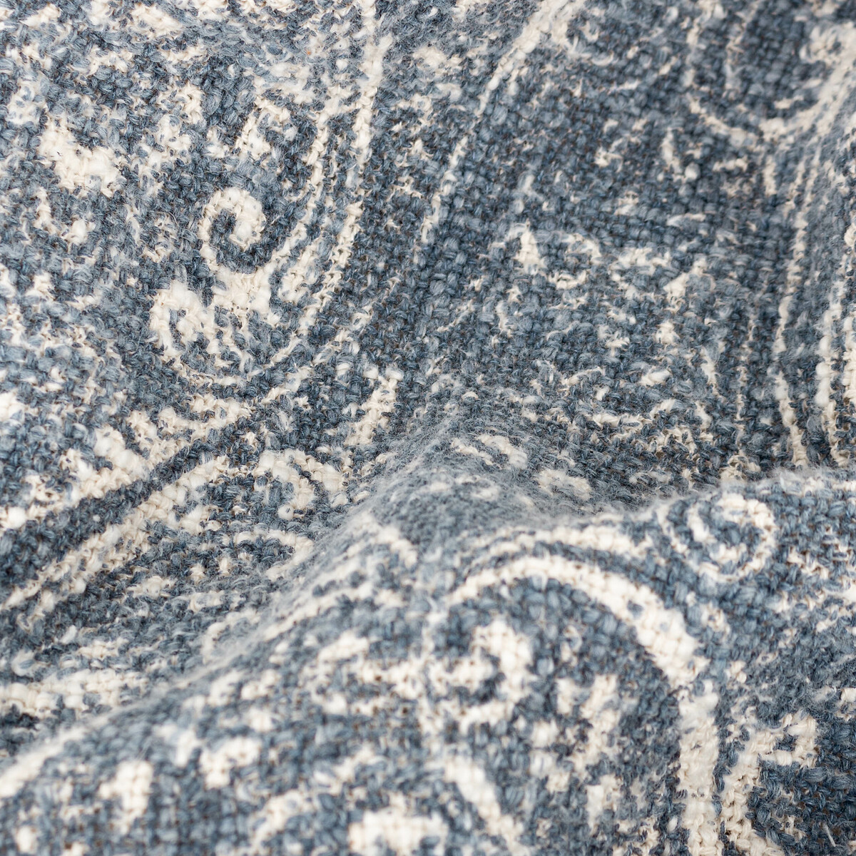 Durelle Cotton Throw midnight blue, PAOLETTI