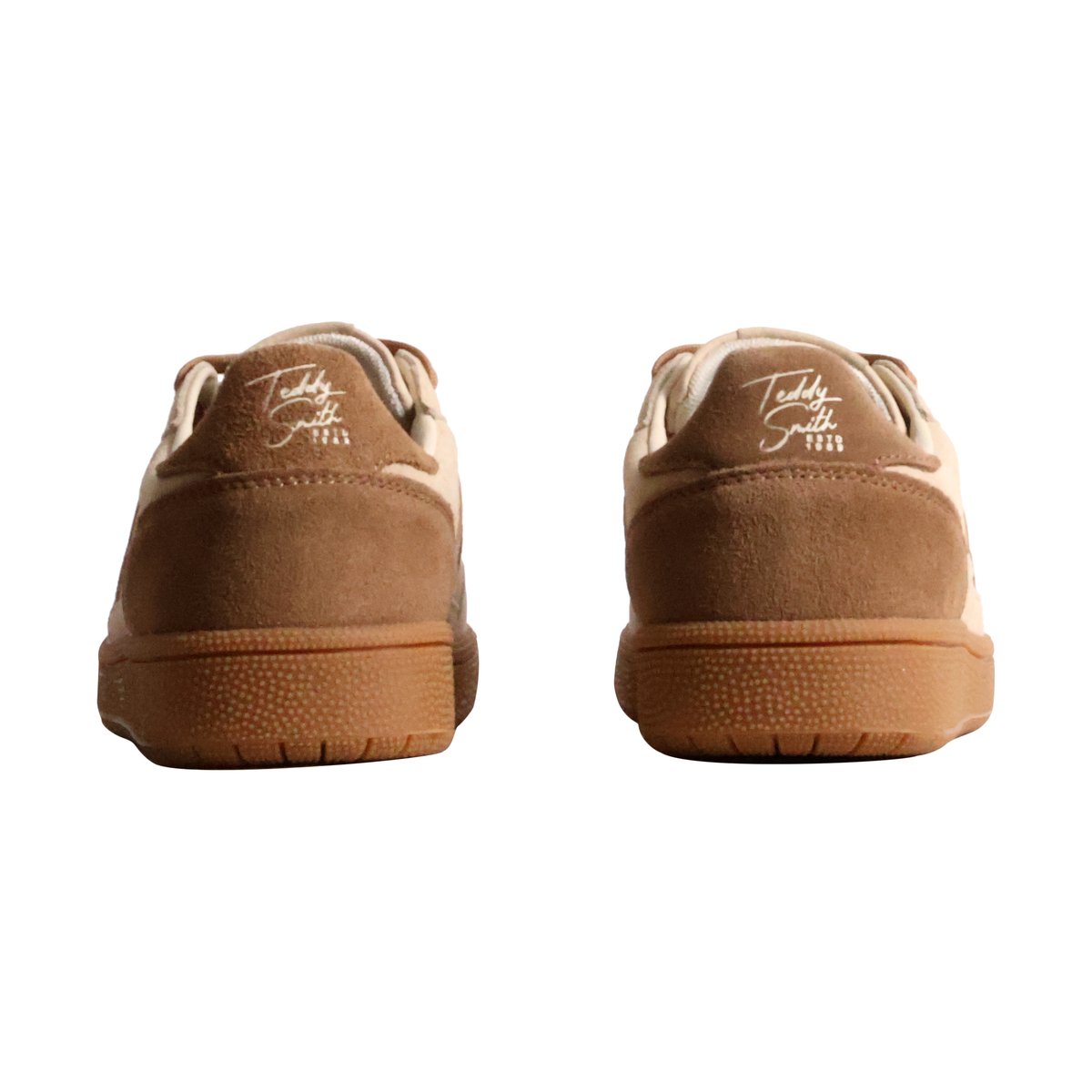 Basket Cuir Teddy Smith beige, TEDDY SMITH