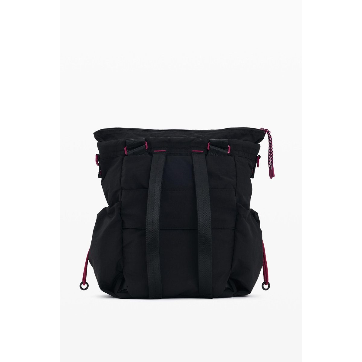 Sac à dos nylon moyen noir, DESIGUAL