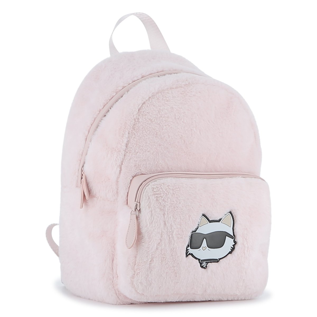 Petit sac à dos en polaire souple carinaria, KARL LAGERFELD KIDS