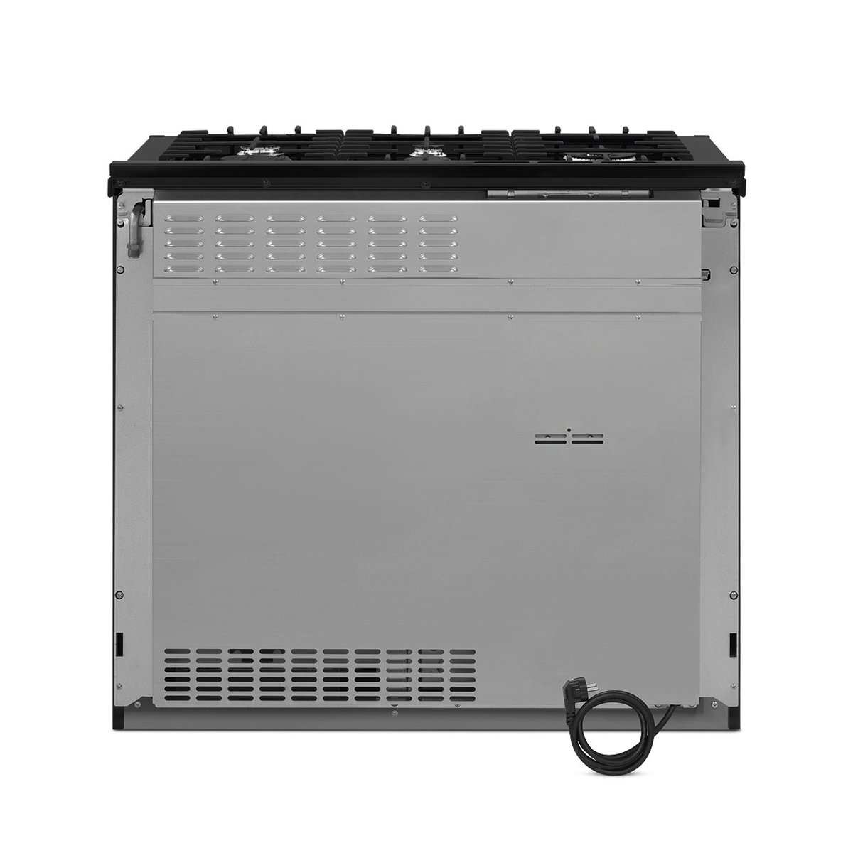 Piano de cuisson gaz 5 feux 100 cm noir noir brillant, SMEG