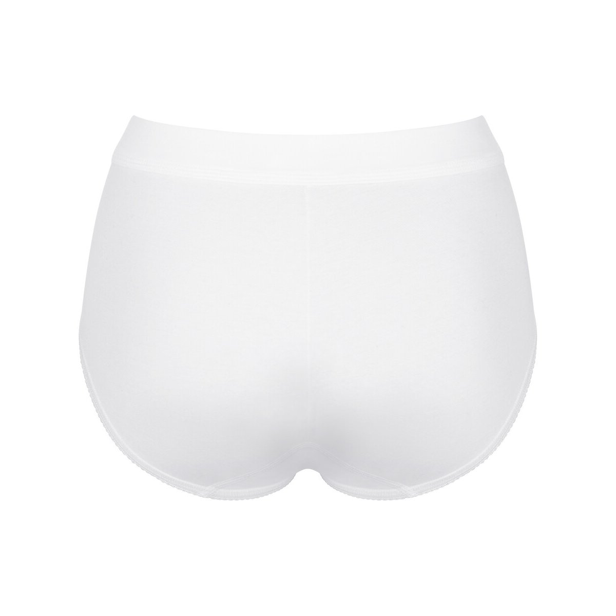 Lot de 3 + 1 gratuite culottes maxi DOUBLE COMFORT blanc, SLOGGI
