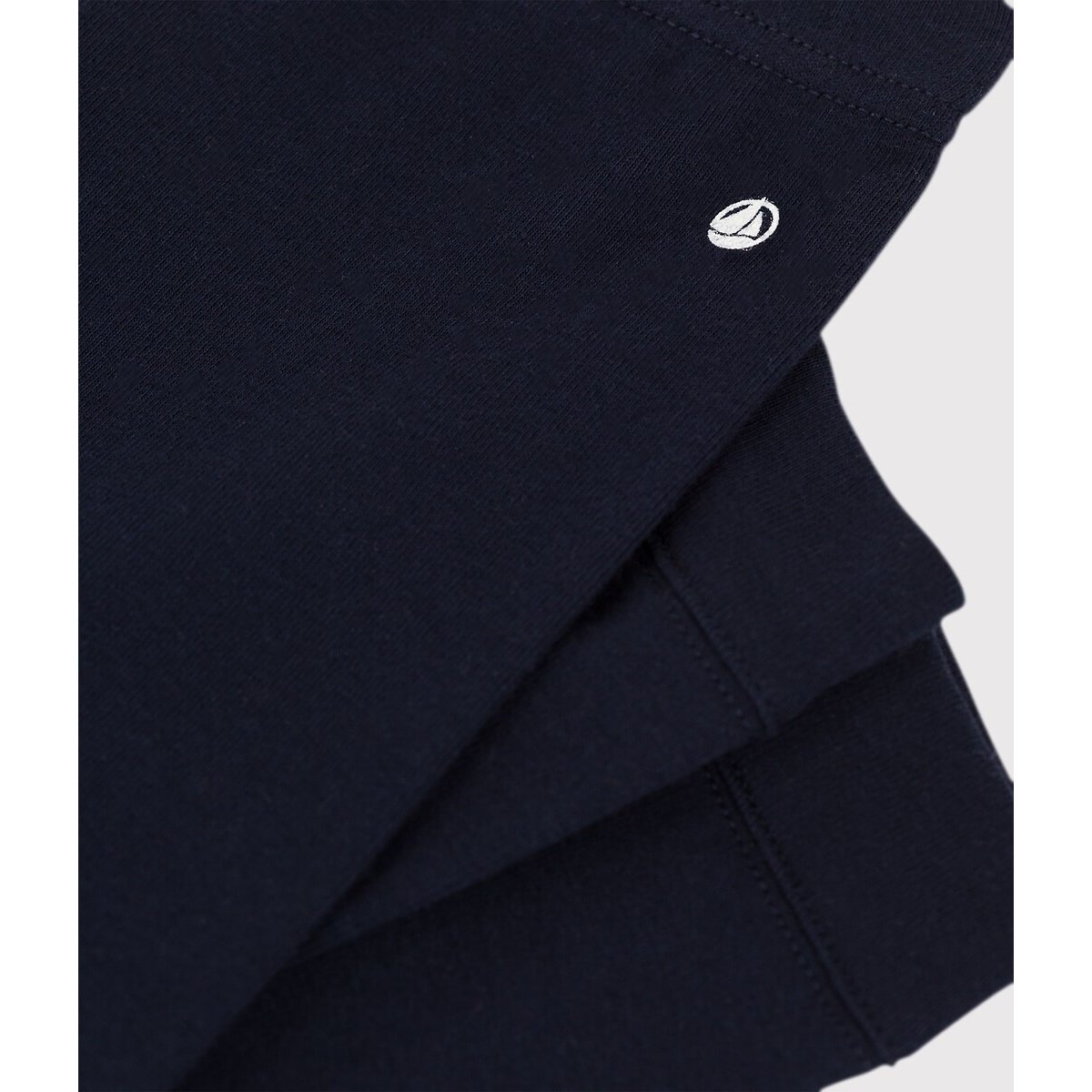 Legging en coton marine foncé, PETIT BATEAU