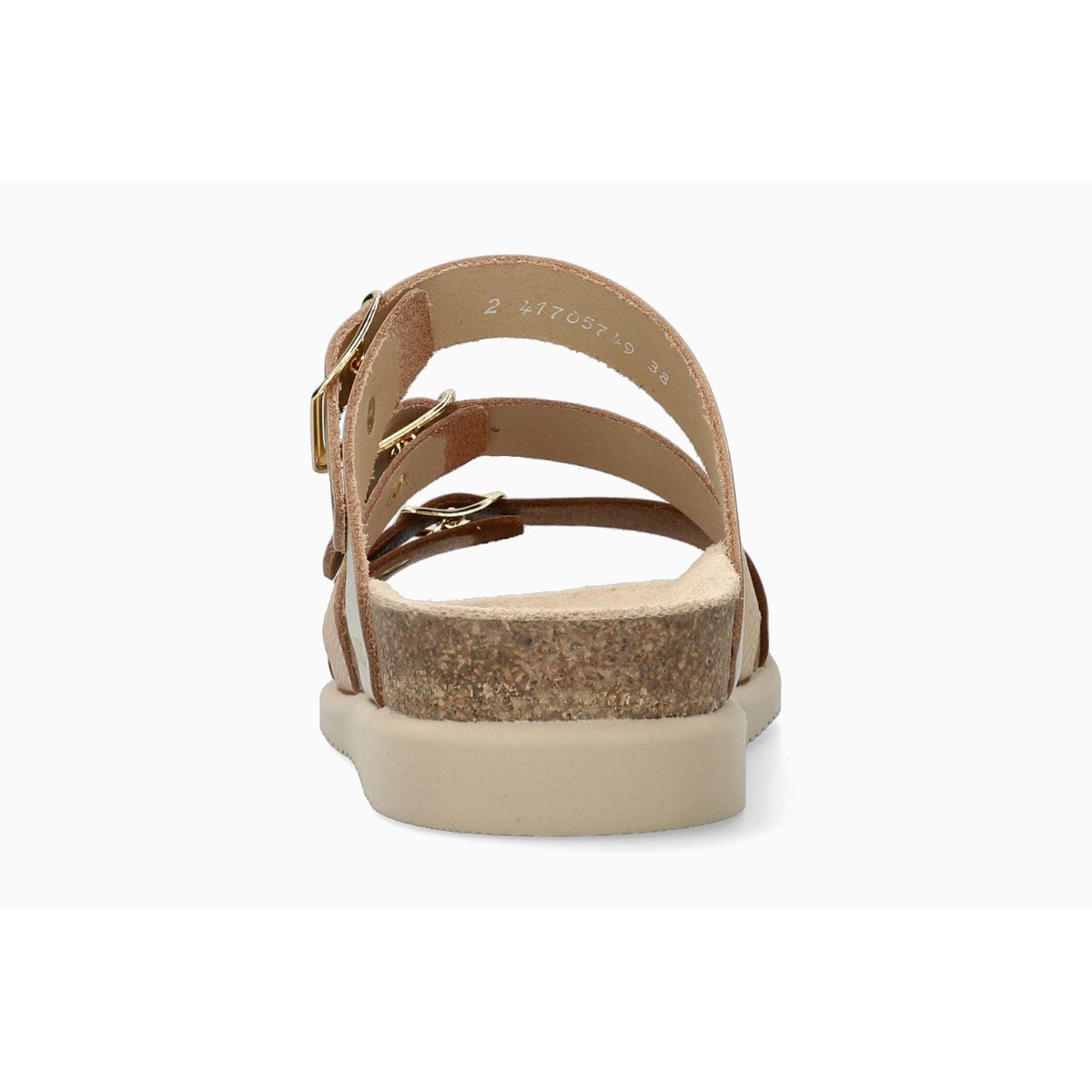Sandales en cuir HYACINTA camel 5146, MEPHISTO