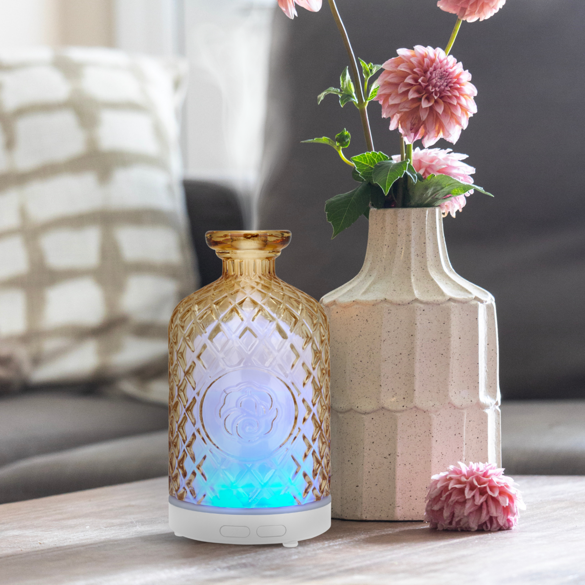 Diffuseur d'huiles essentielles couleur unique, LIVOO