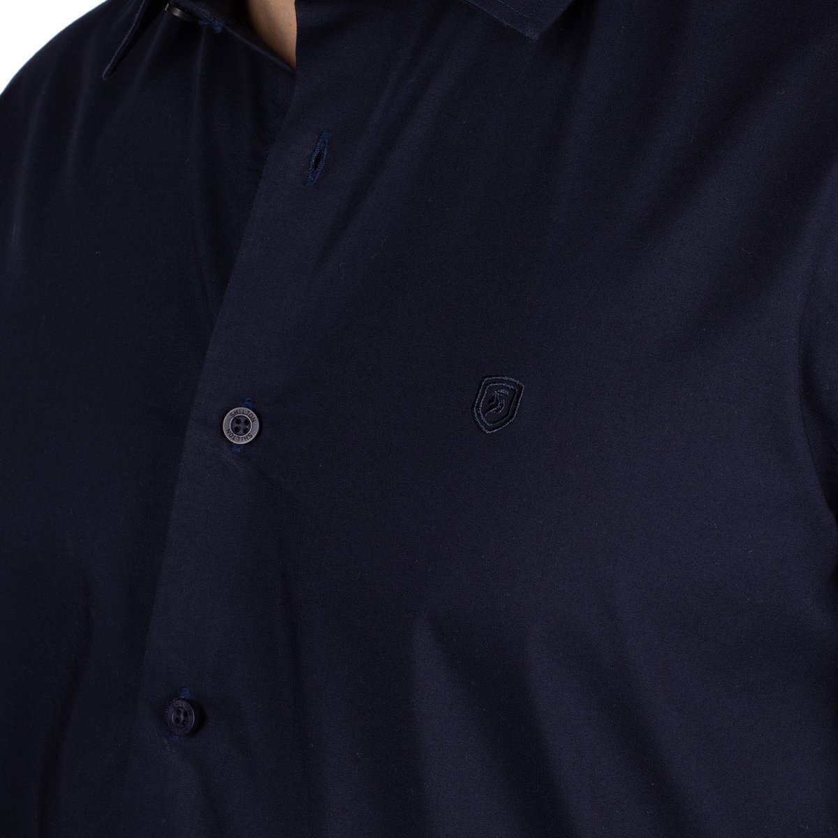 Chemise Unie Chic navy, SHILTON
