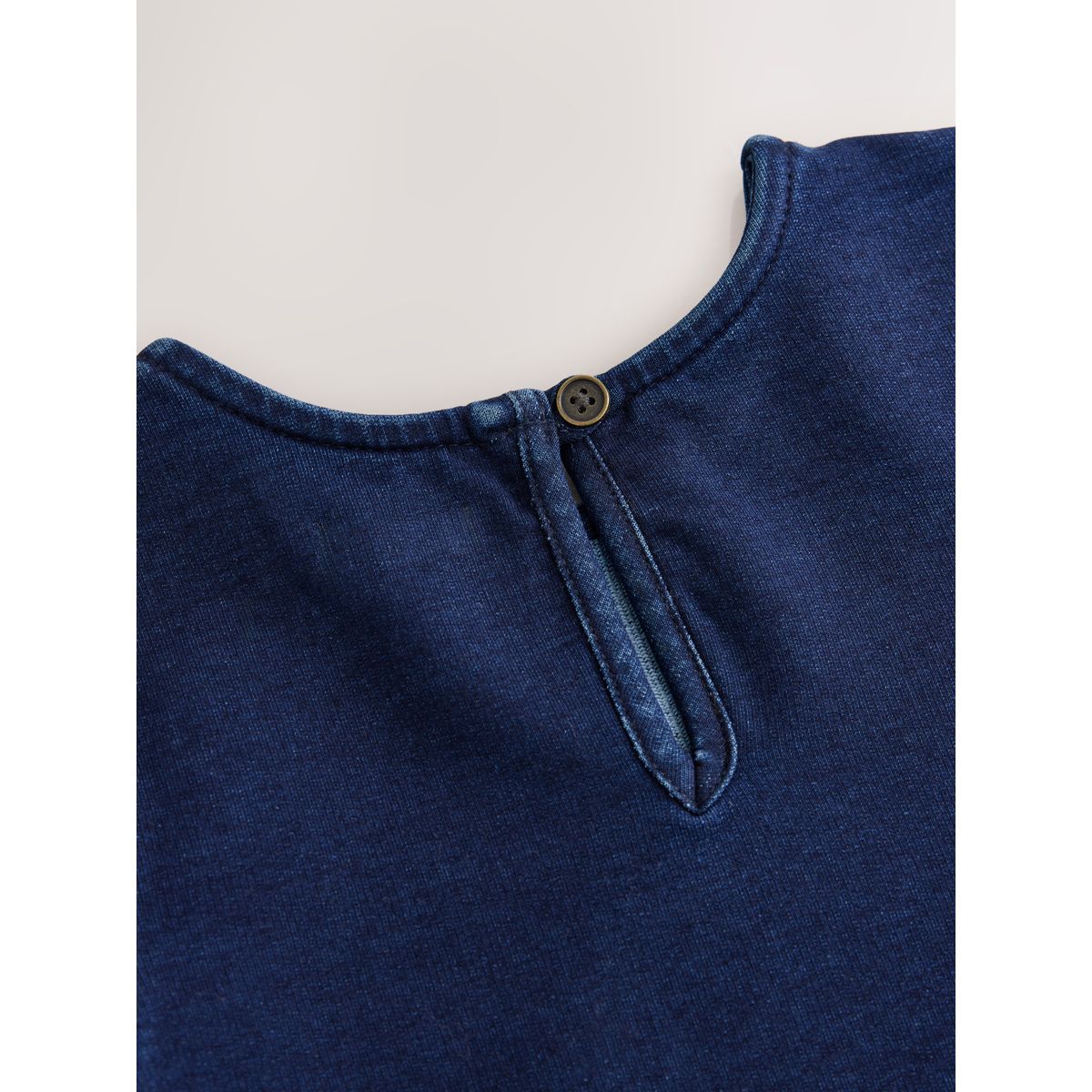 Robe patineuse à manches longues bleu indigo, NEXT