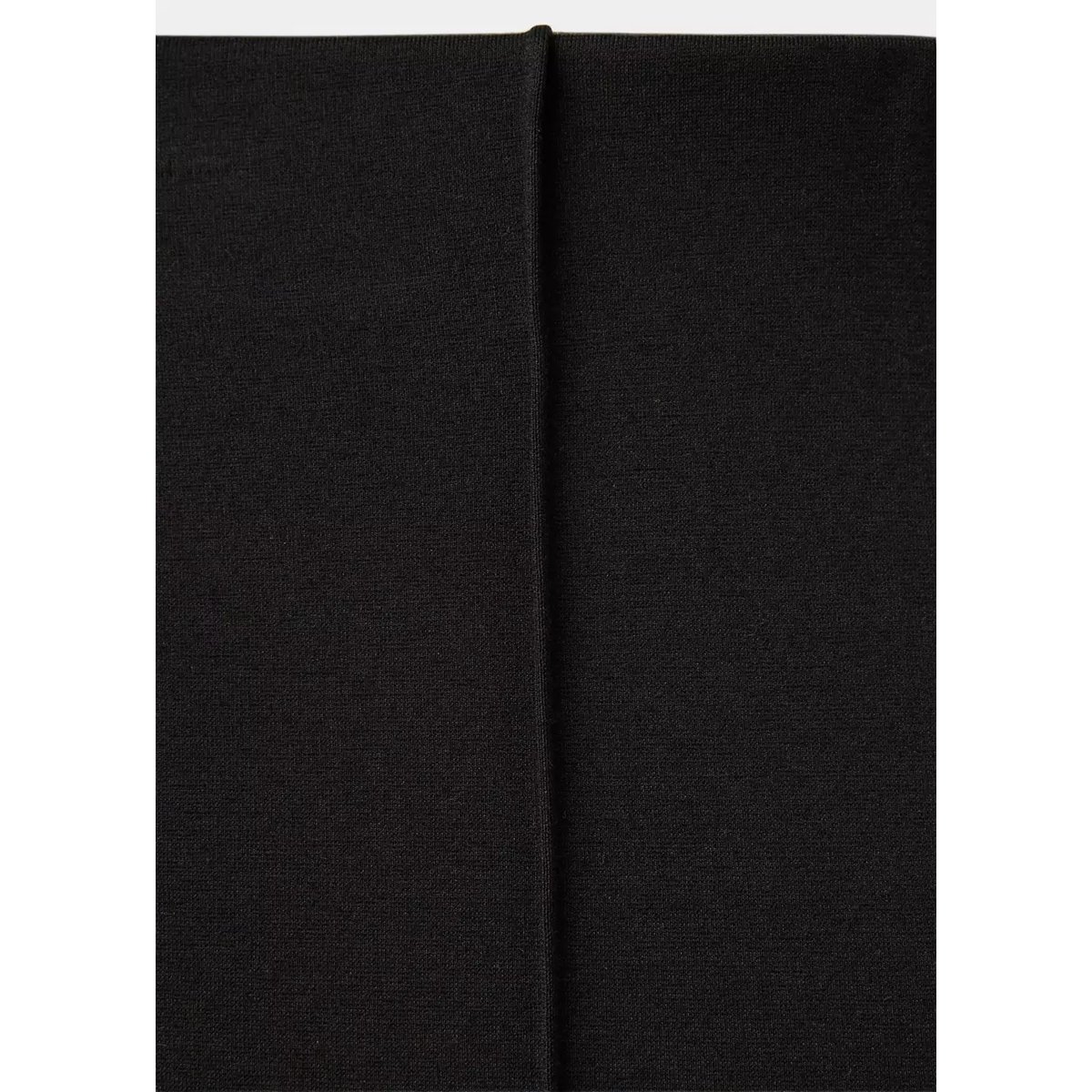 Leggings droits coutures noir, MANGO