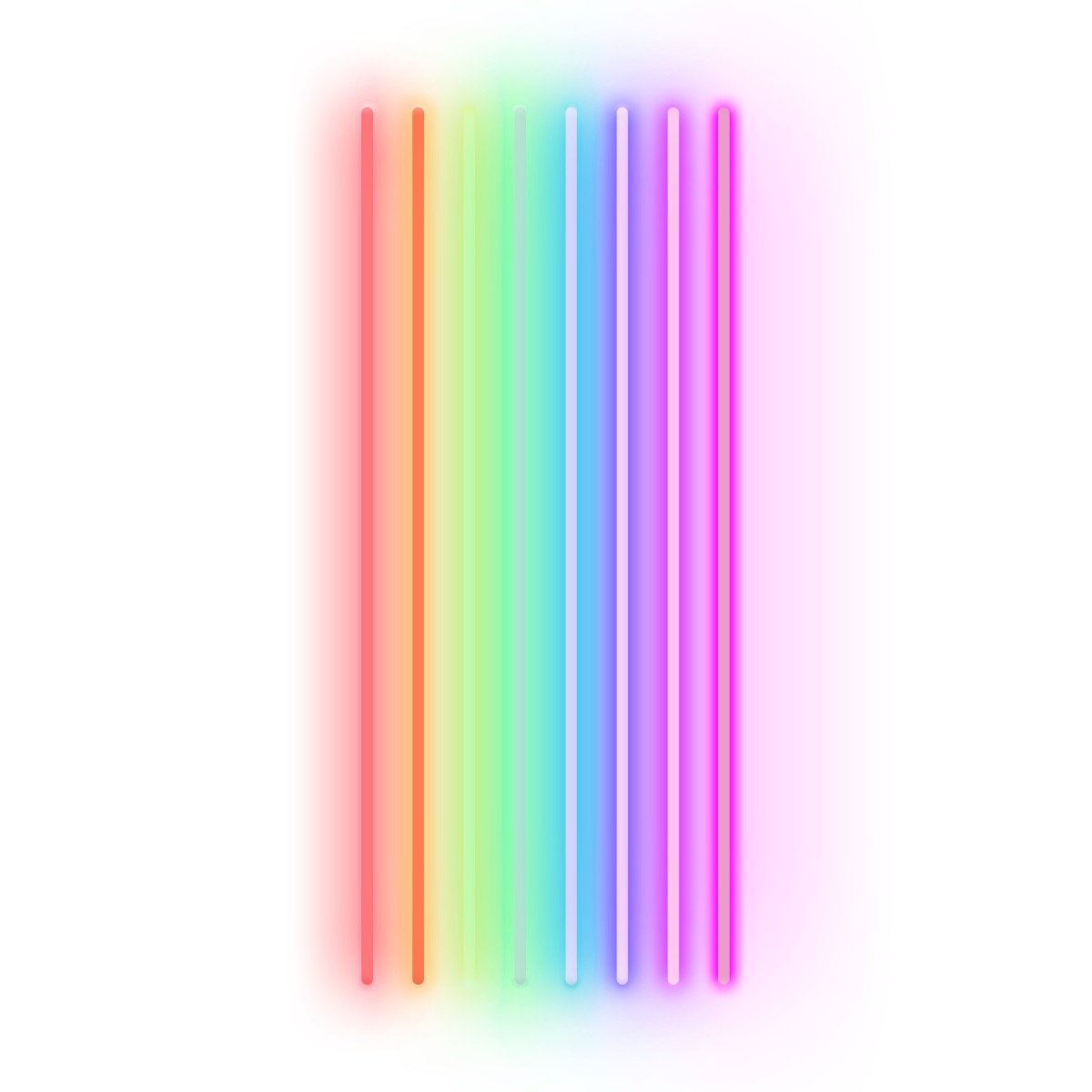 Eclairage néon RAINBOW multi, CANDYSHOCK