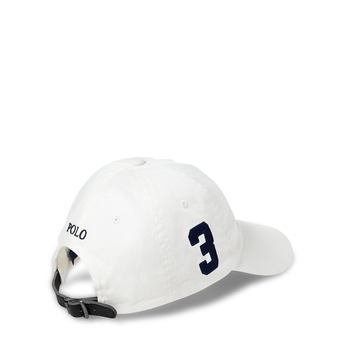Casquette baseball Big Pony chino blanc, POLO RALPH LAUREN
