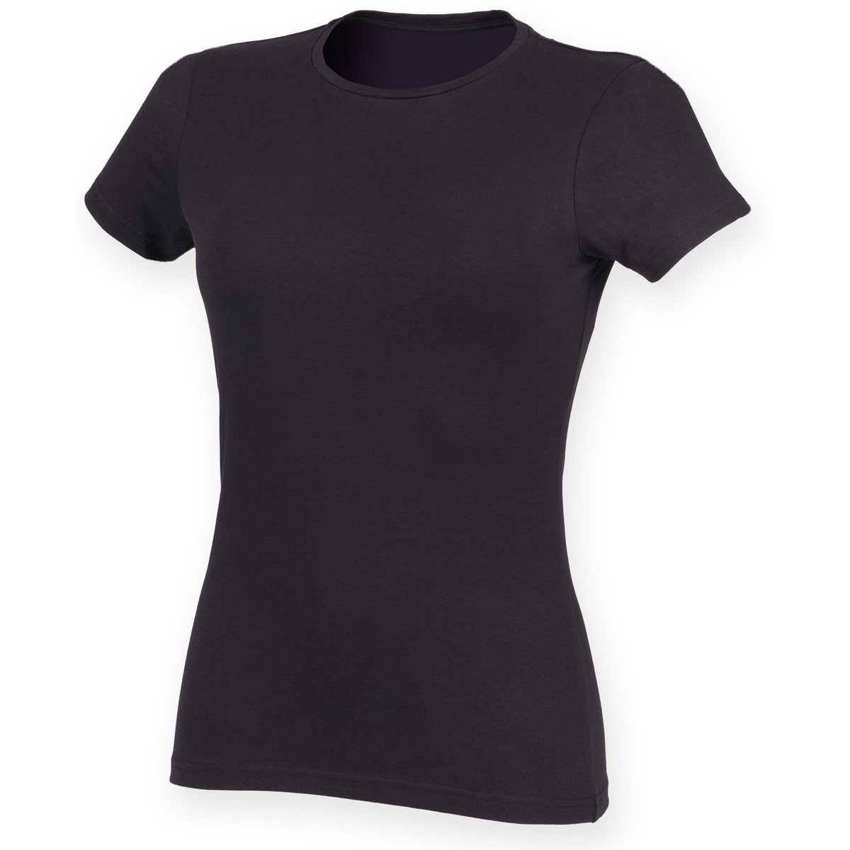 T-shirt Extensible Feel Good bleu marine, SKINNI FIT