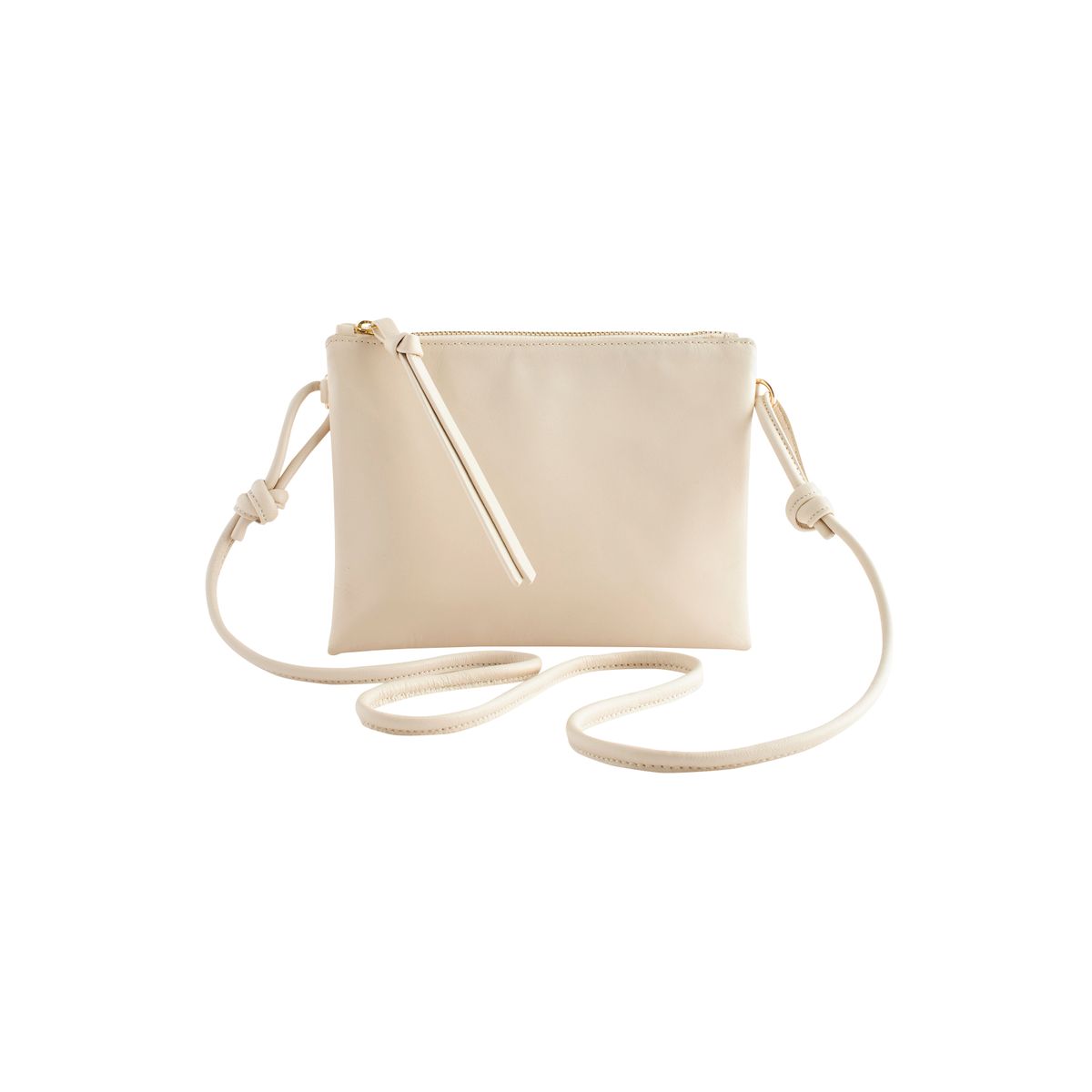 Sac à bandoulière coupe classique crème os, NEXT