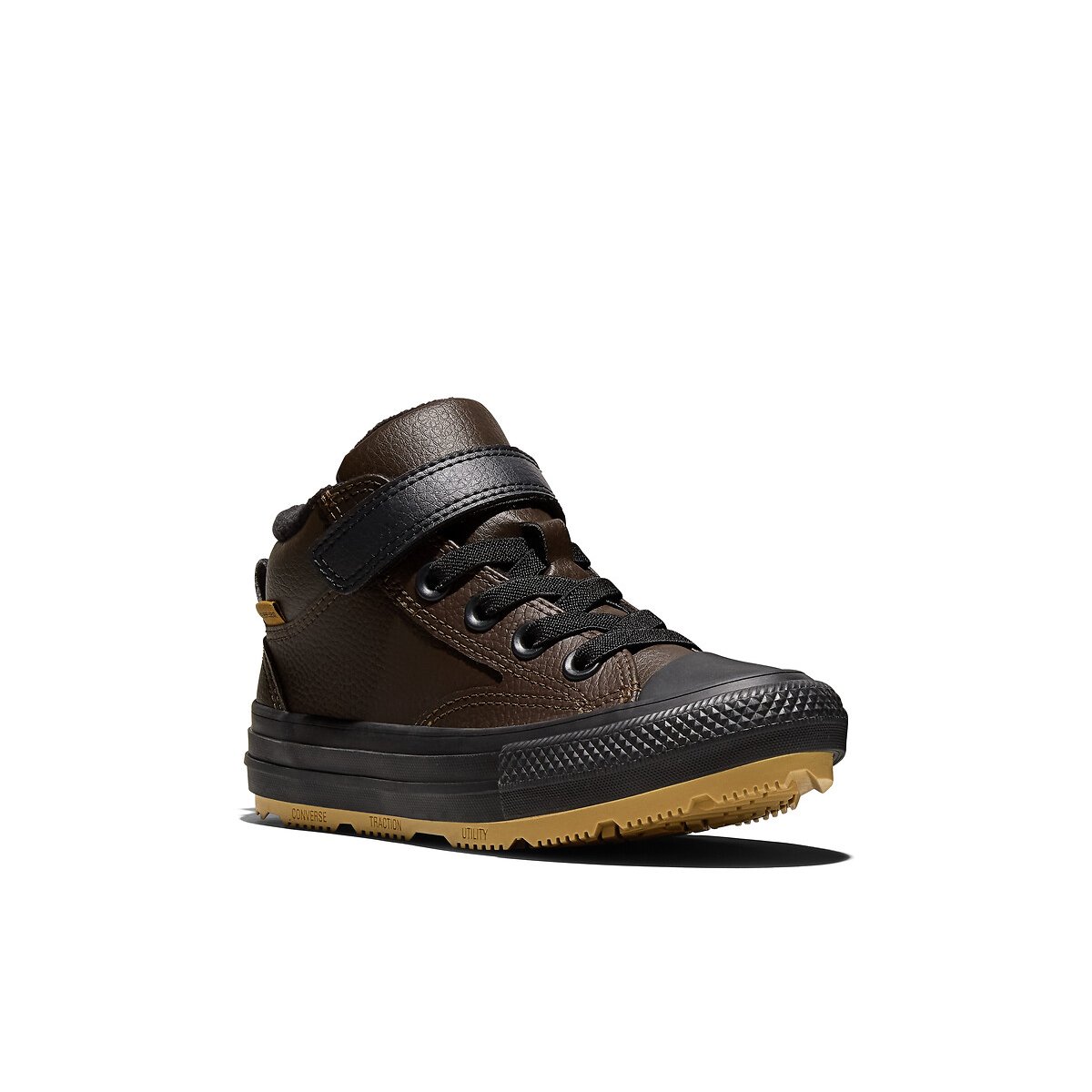 Baskets CTAS MALDEN STREET MID marron foncé, CONVERSE