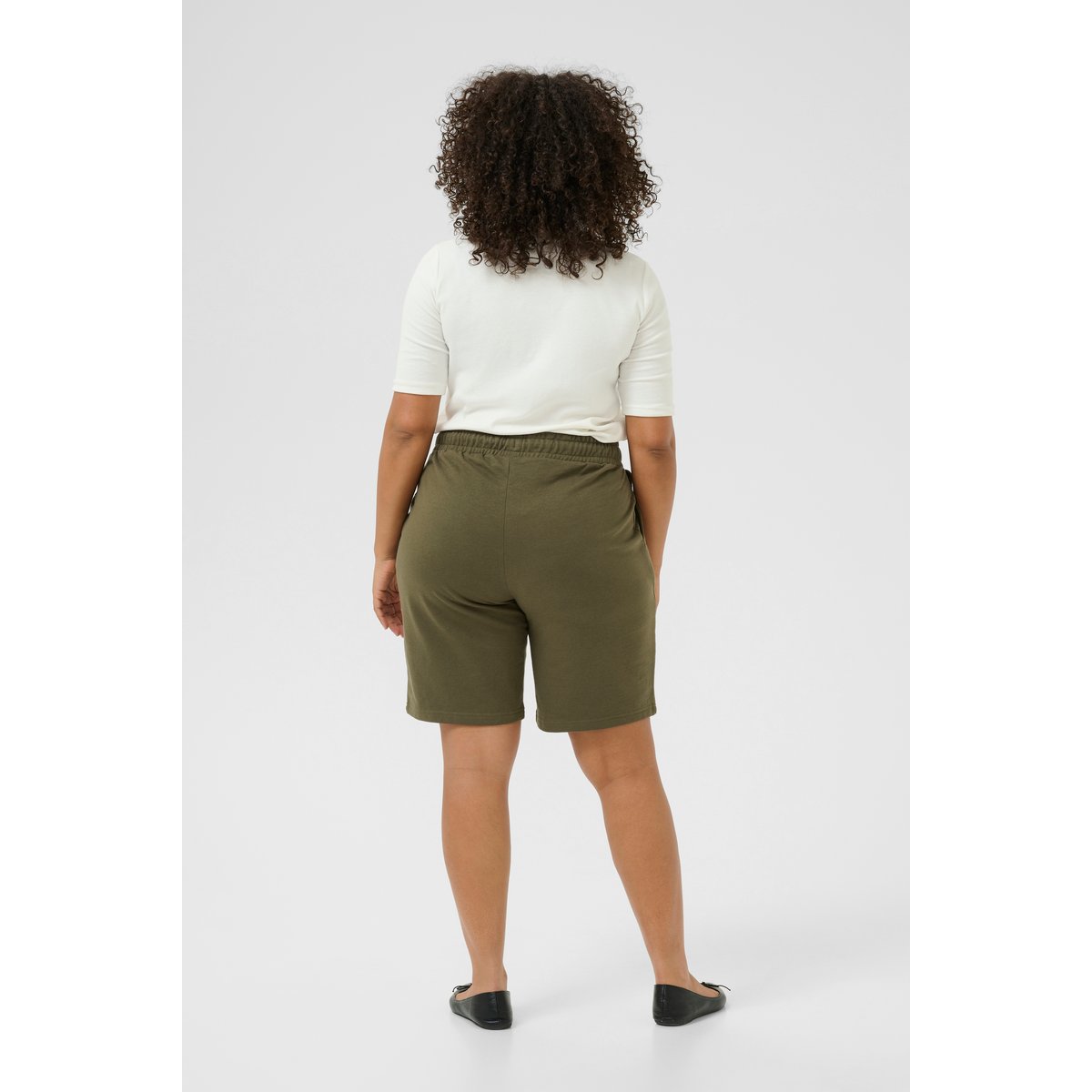 Shorts casual vert grape leaf, KAFFE CURVE