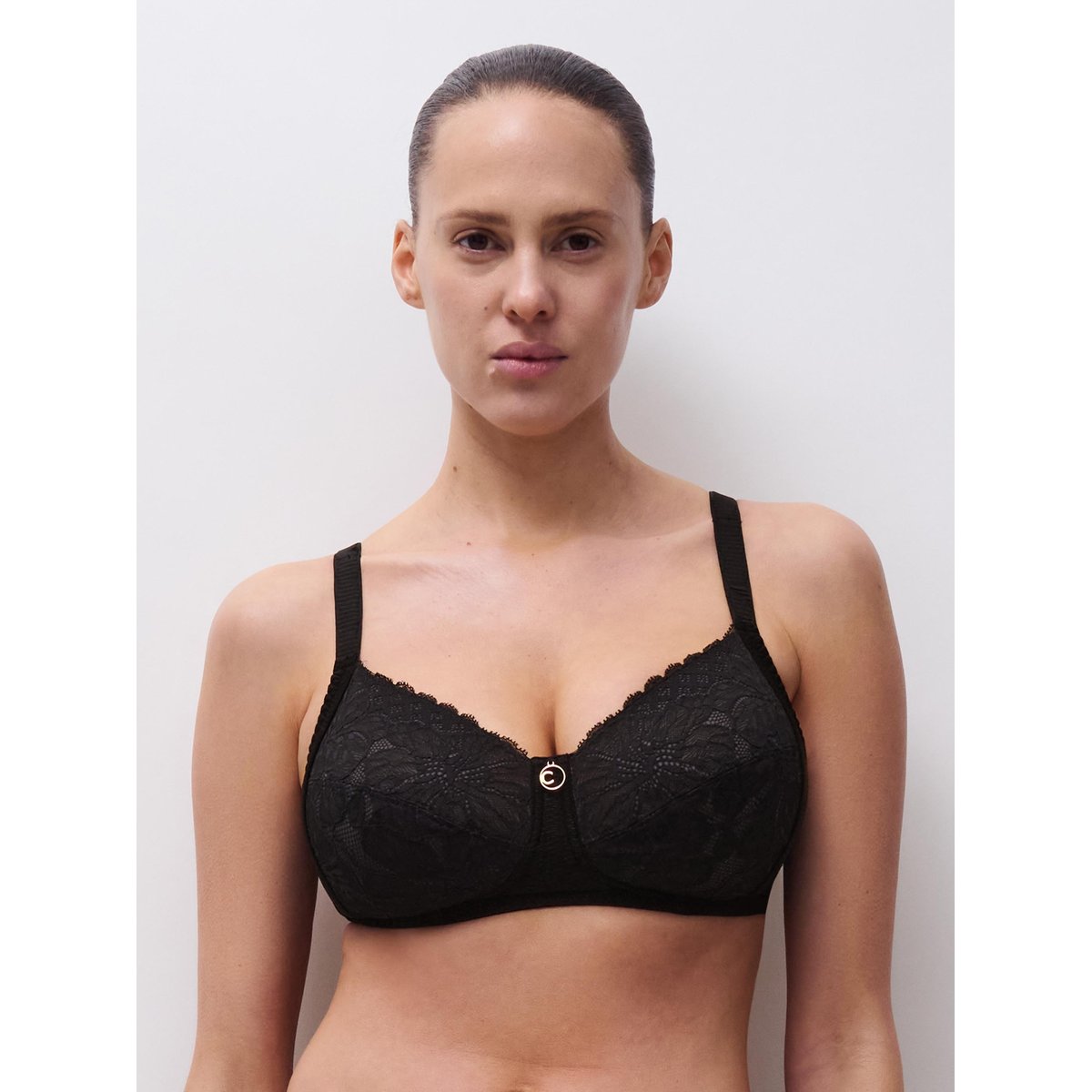 Soutien-gorge sans armature maintien SUBLIME noir, CHANTELLE