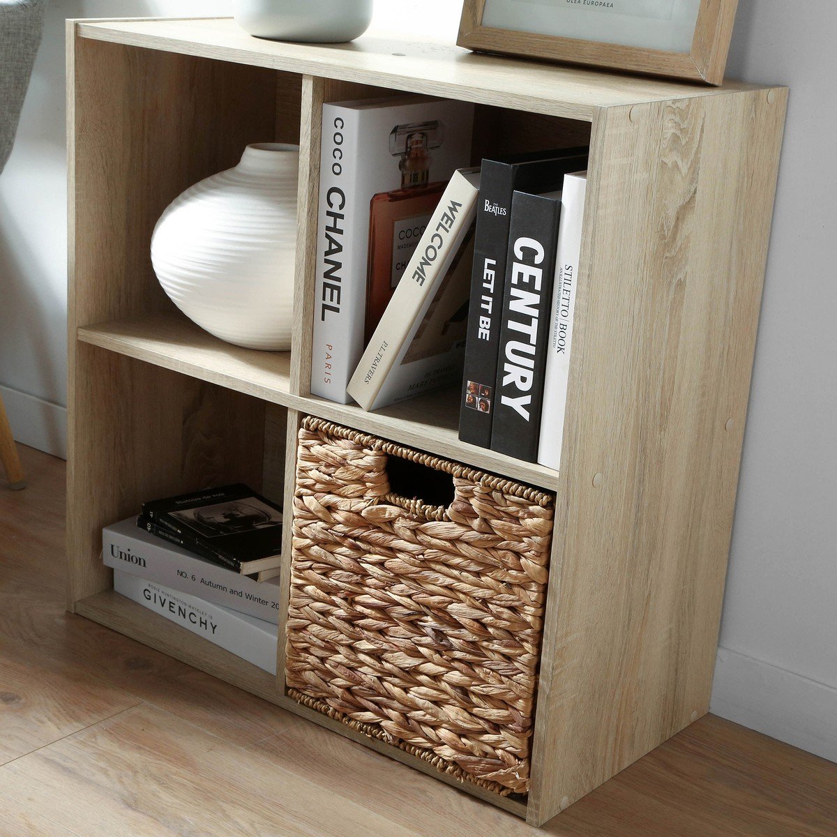 Meuble 4 Cases H61,5 cm - COMPO chêne, CALICOSY