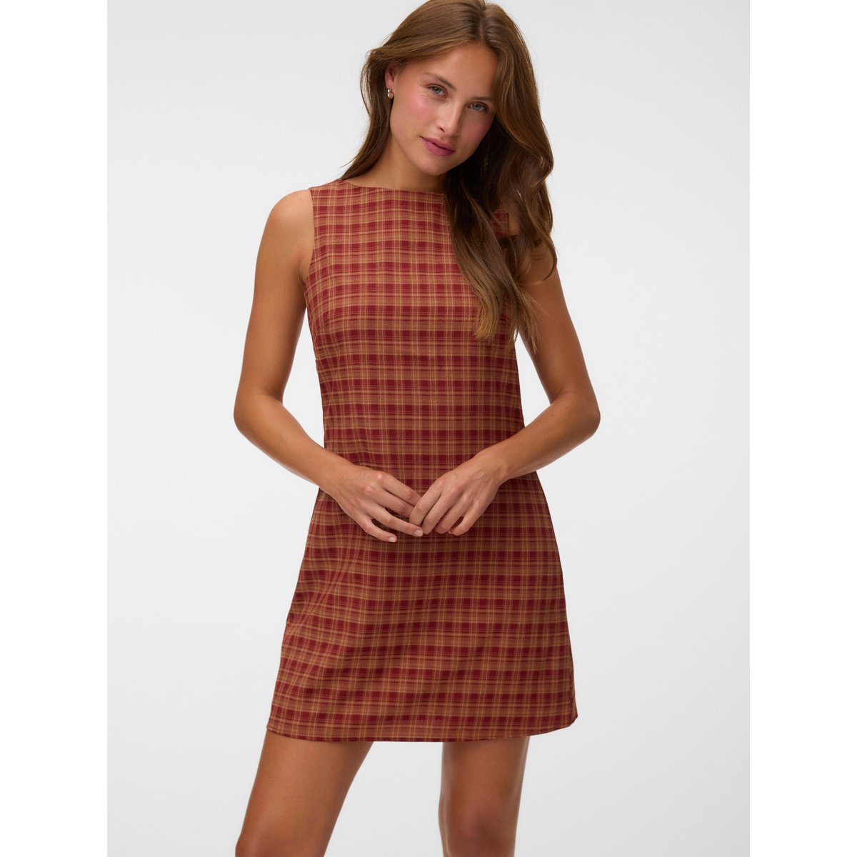 Robe russet brown, VERO MODA