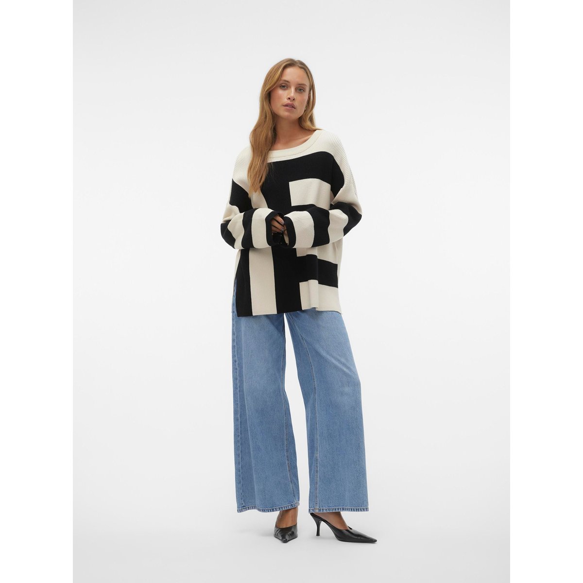 Pull En Maille birch, VERO MODA
