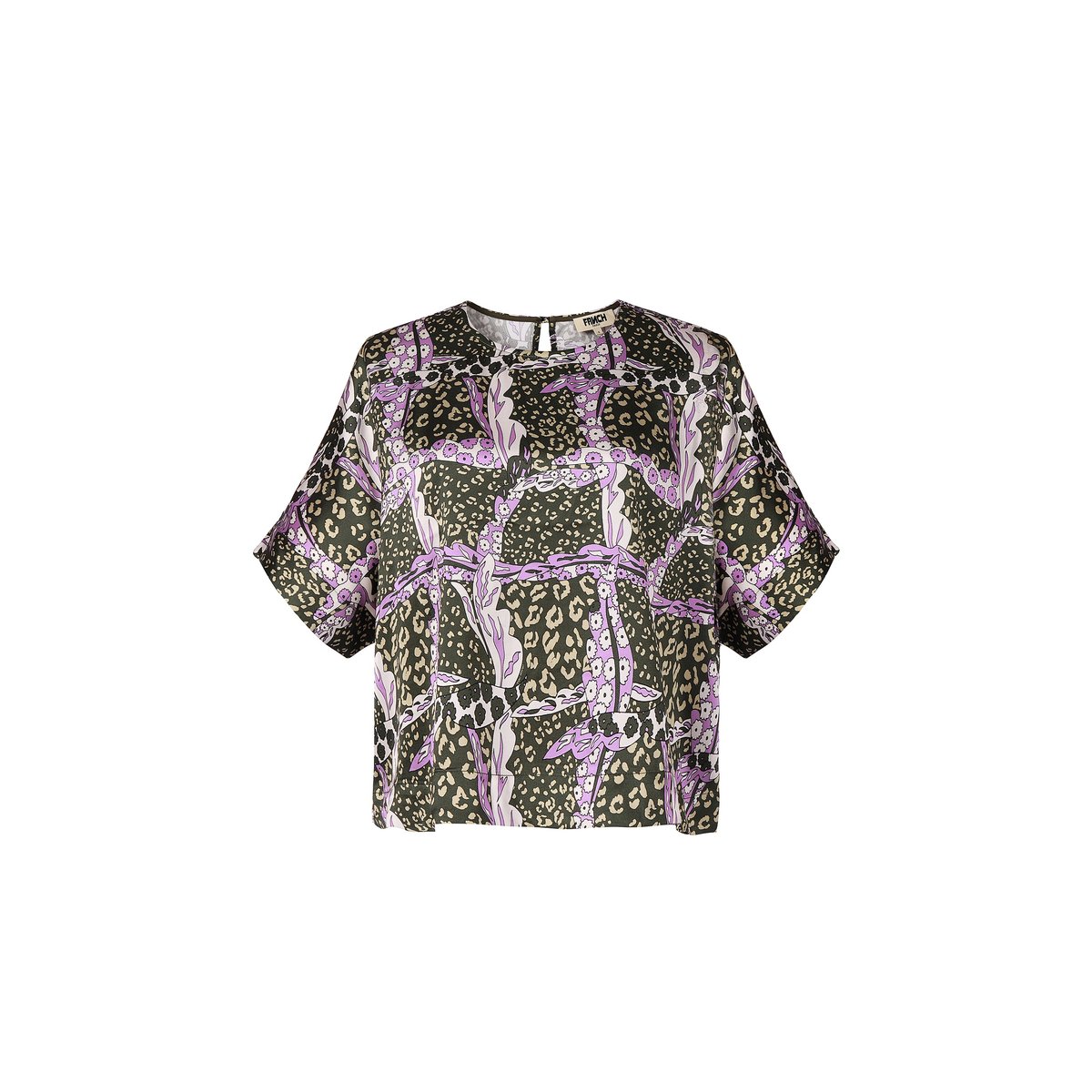 Top ALYSSE leo vert, FRNCH