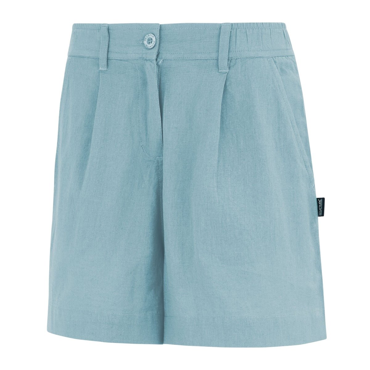 Short uni à taille semi-élastiquée SABELLE imprimé, REGATTA