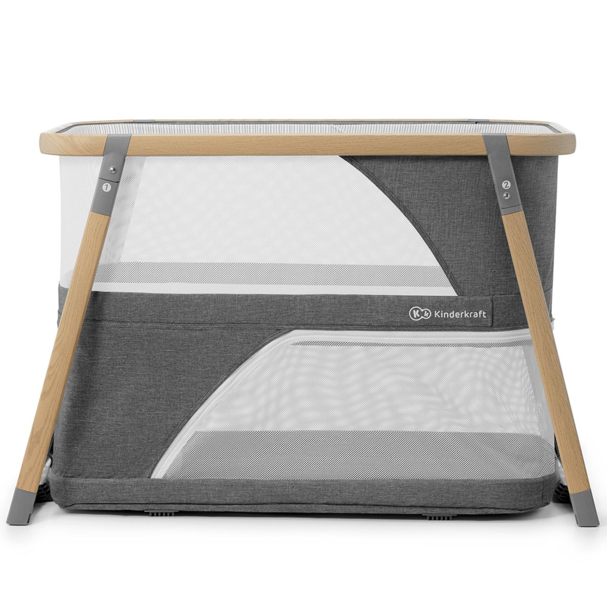 Lit de voyage Sofi 4 en 1 - Grey grey, KINDERKRAFT
