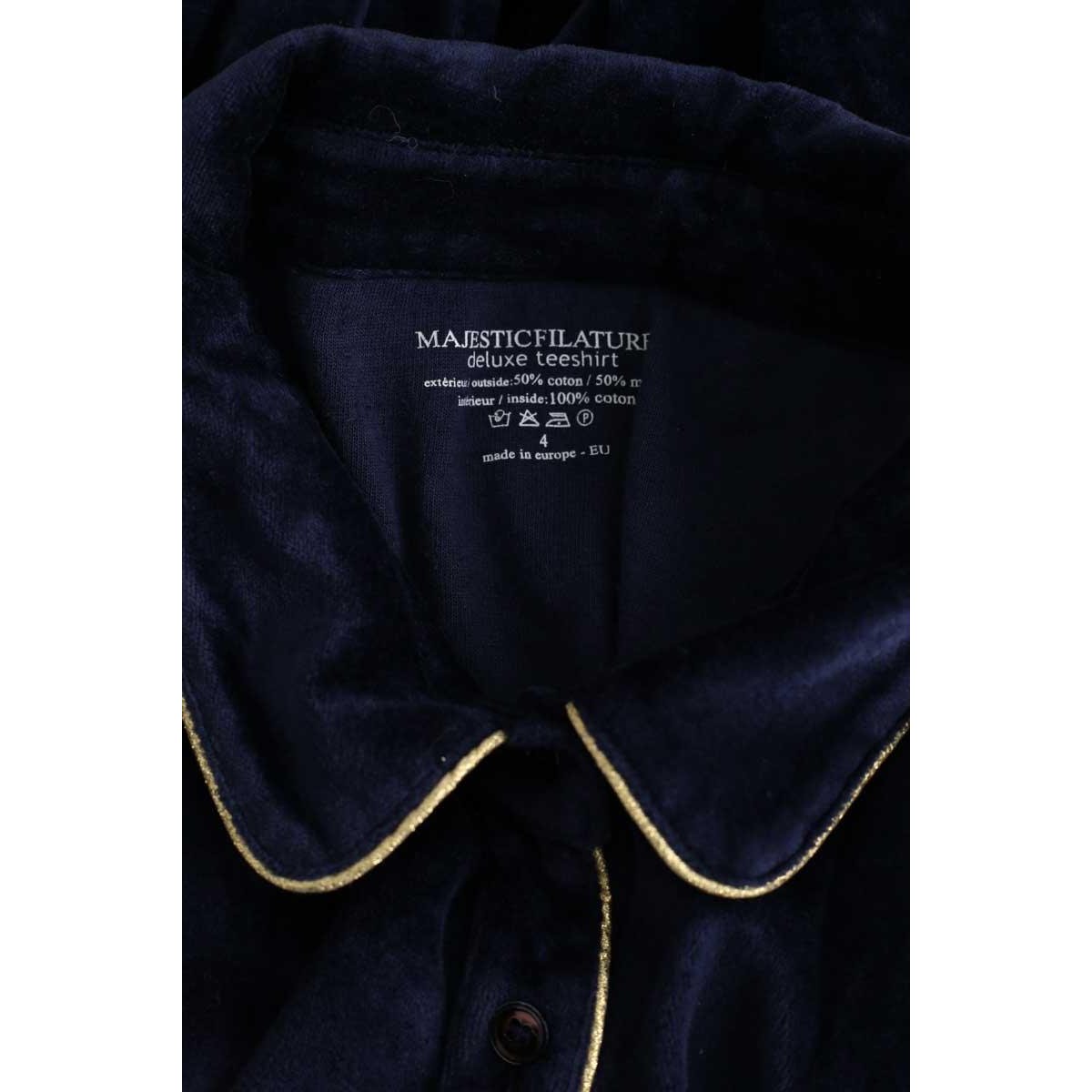 Chemise - Très Bon État marine, MAJESTIC FILATURES