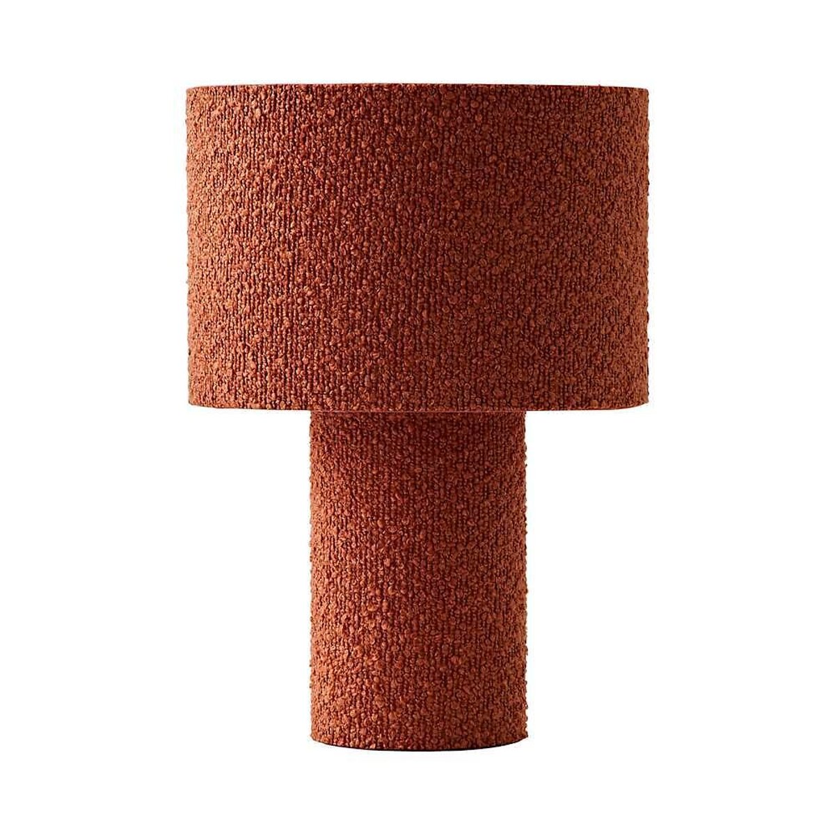 Allie Boucle Fabric Table Lamp red, ÉDITÉ
