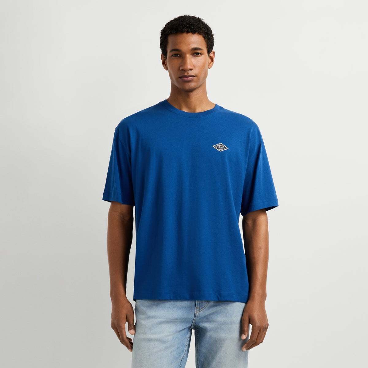 T-Shirt Avec Imprimé Au Dos Coupe Casual encre bleue, PEPE JEANS