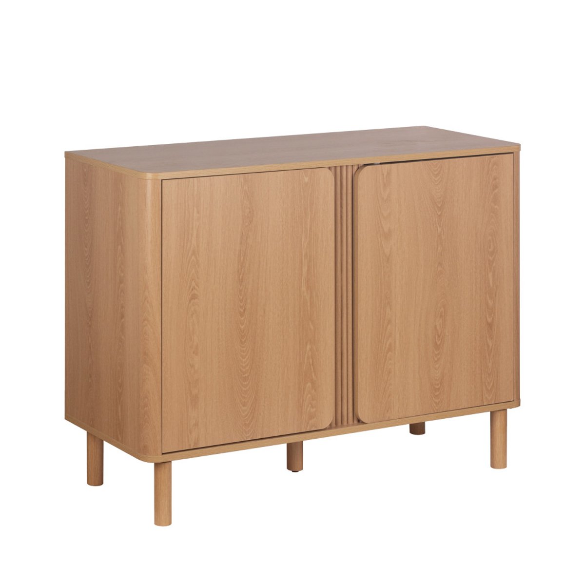 Buffet 2 portes en bois L100cm- NOA bois clair, DRAWER
