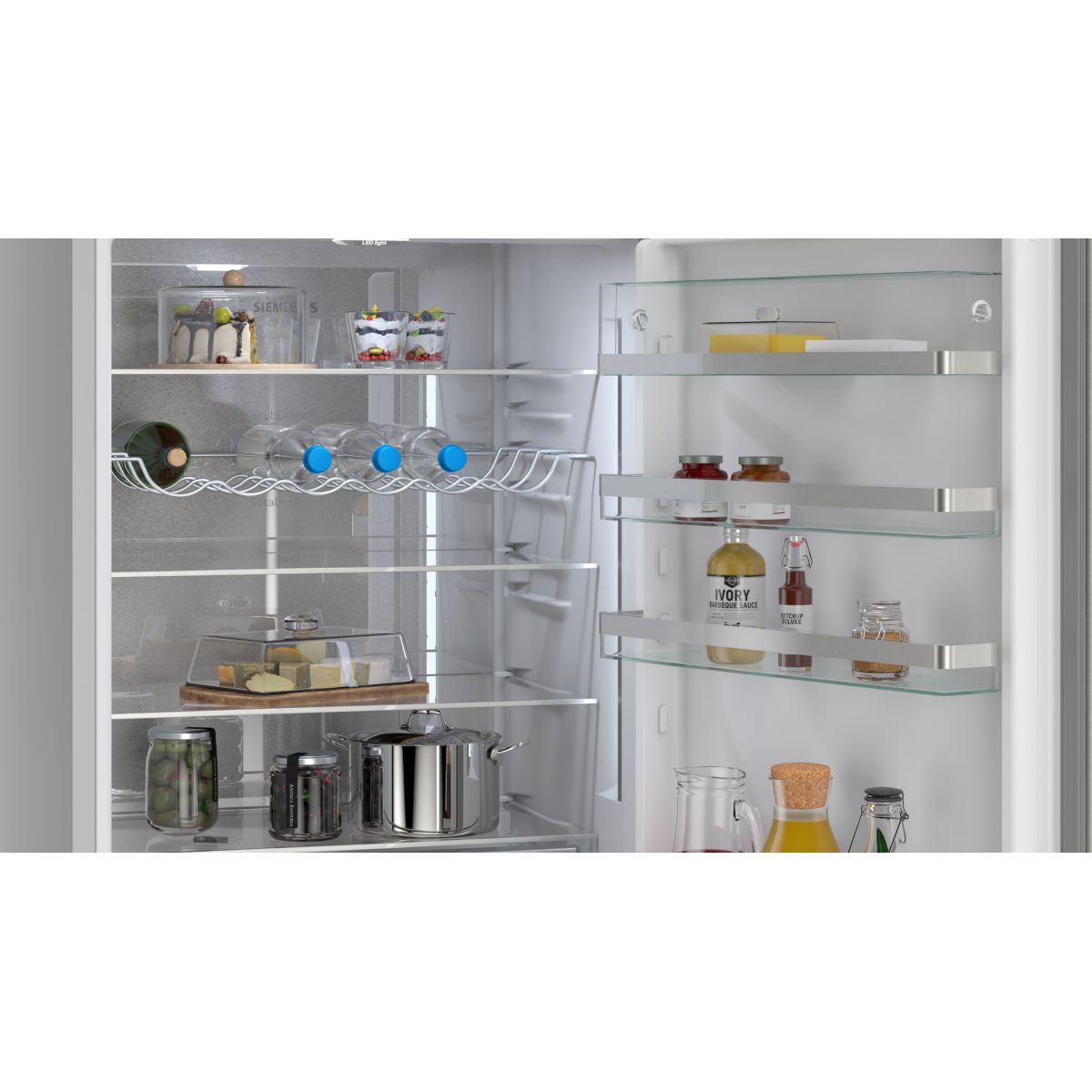 Réfrigérateur combiné KG49NAIBG couleur unique, SIEMENS