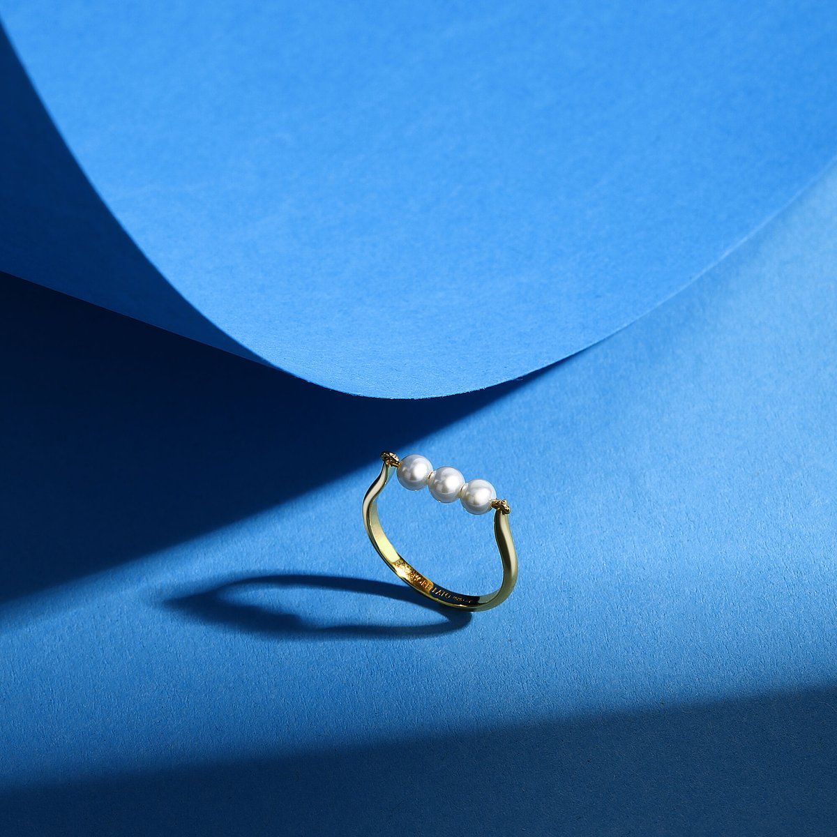 Bague en Argent 925% PERLE CONTEMPORARY or, MORELLATO