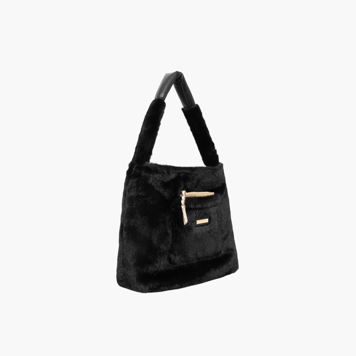 Sac hobo Tigra noir,doré, LOLLIPOPS