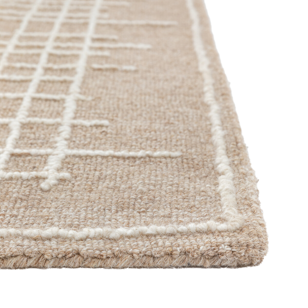 Otley Tufted Linear Rug taupe, SO'HOME