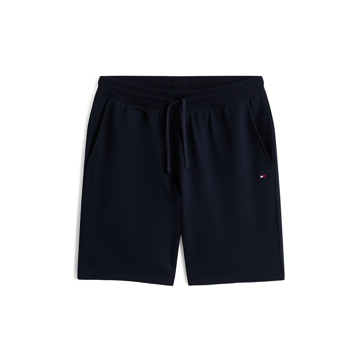Short de jogging à drapeau brodé TERRY bleu marine, TOMMY HILFIGER