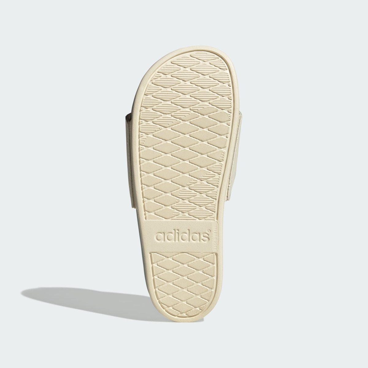 Claquettes Adilette Comfort wonder white / linen green met. / linen green met., ADIDAS SPORTSWEAR