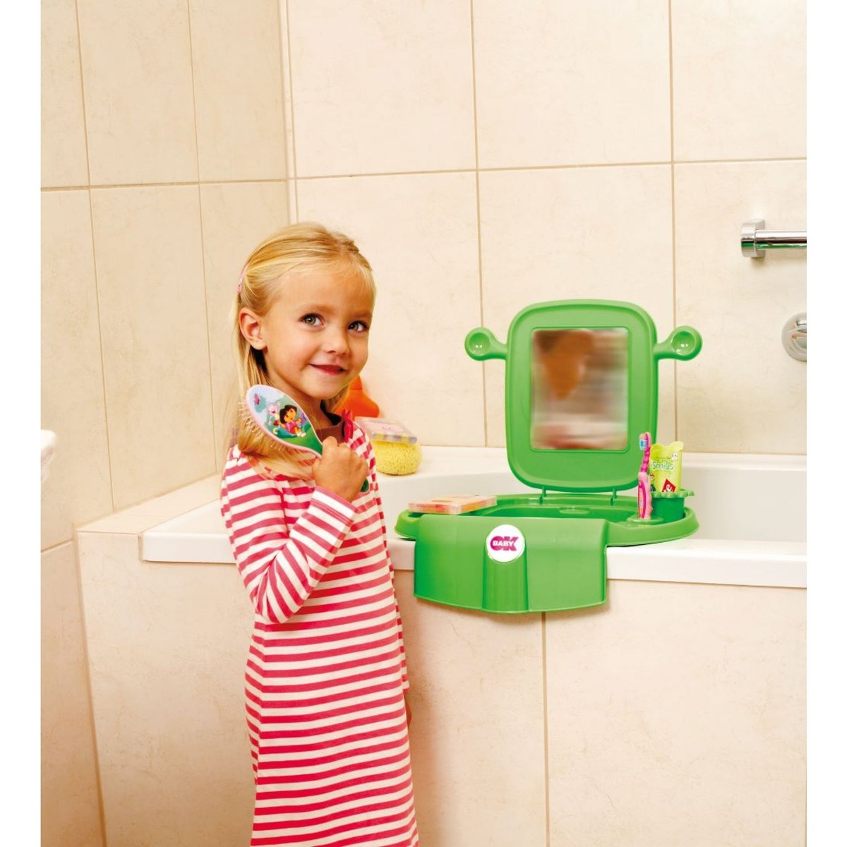 Petit Lavabo Space gris, OK BABY