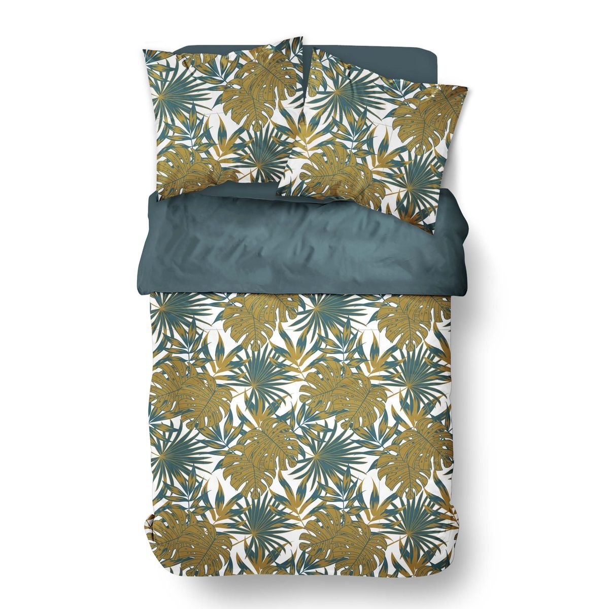 Parure de lit SUNSHINE GEMA marron, TODAY
