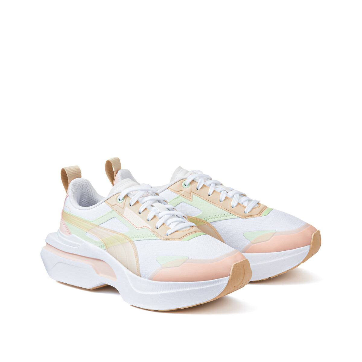Baskets Rider blanc/rose, PUMA