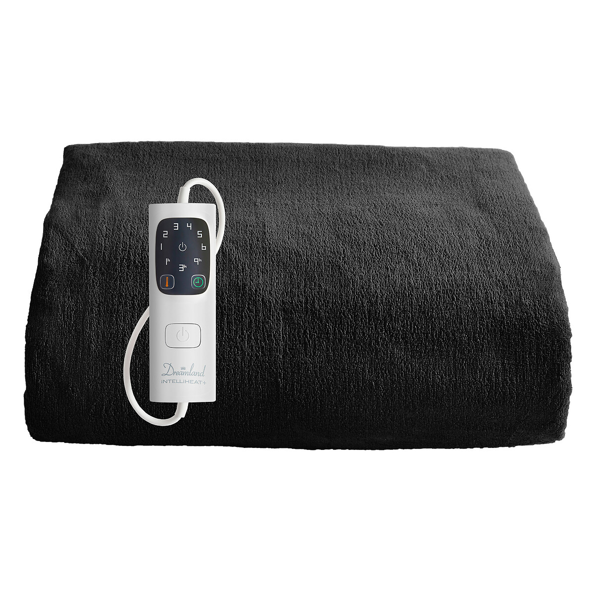 Intelliheat Luxury Heated Throw in Black black, DREAMLAND