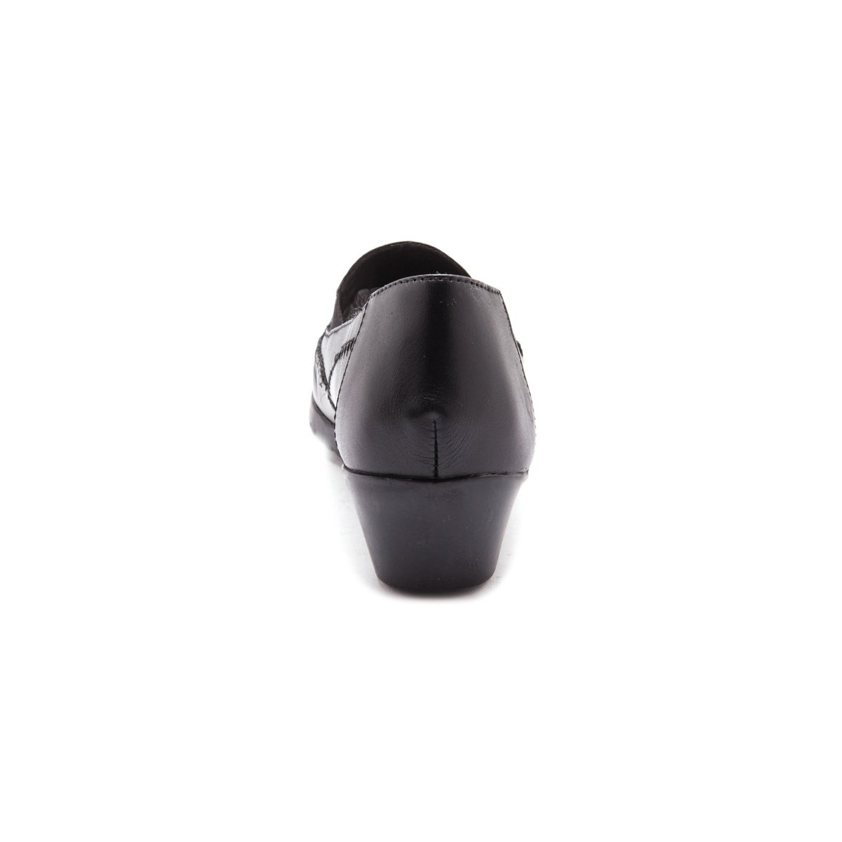 Sans-gêne élastiqués cuir grande largeur noir, PEDICONFORT