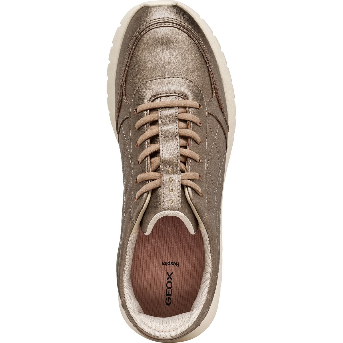 Baskets D SUKIE 2.0 PLUS beige clair, GEOX