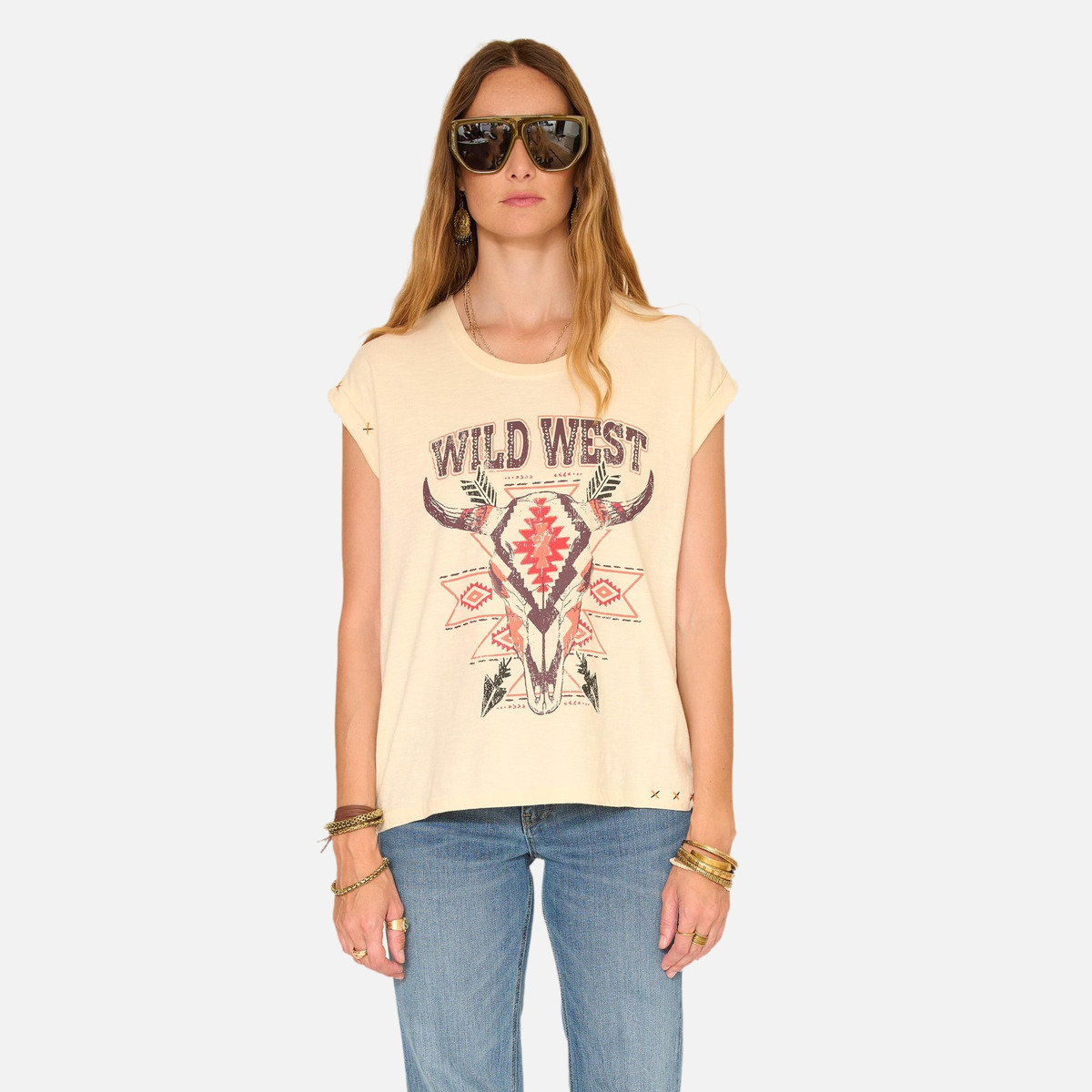 Tee shirt TEIPO naturel, MKT STUDIO